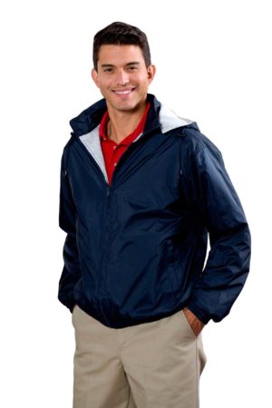 Unisex Medium-Weight Nylon Jacket - Navy
